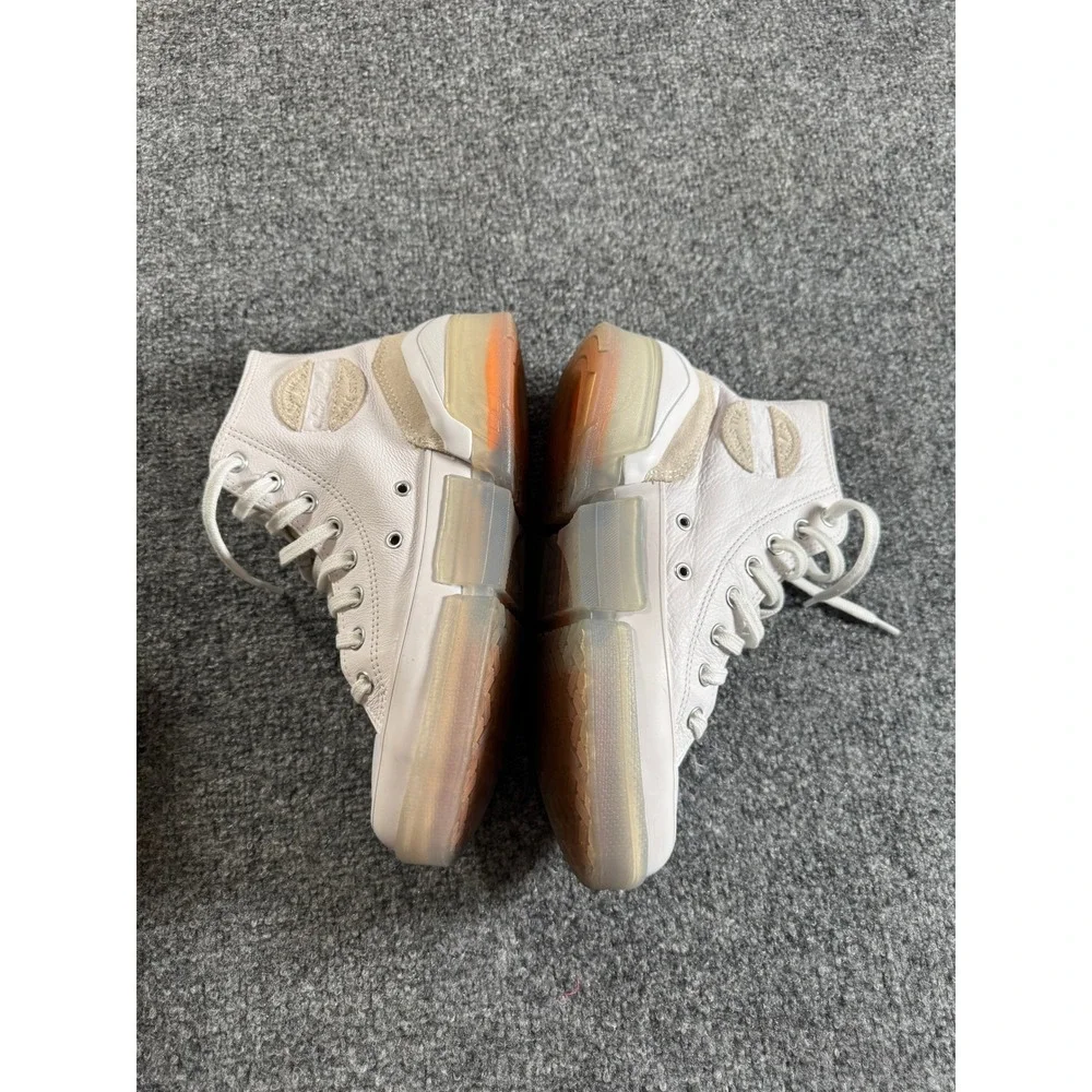 Converse Chuck Taylor All‎ Star CX 2-in-1 White Leather High Top Sneakers Shoes - Picture 6 of 12